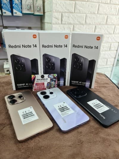 Redmi Note 14 6/128 avec chargeur