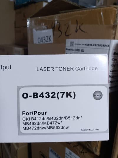 Toner OKI B432_B412_512_472_492
