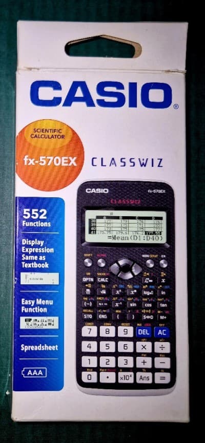 Calculatrice Casio fx-570EX