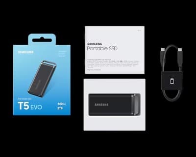 DISQUE DUR EXTERNE SAMSUNG T5 EVO 2TB