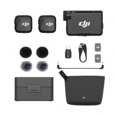 DJI MIC MINI MICRO (2 TX + 1 RX + étui de charge)