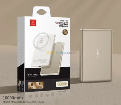 XUNDO POWER BANK 10000MAH/20W - 15W WIRELESS