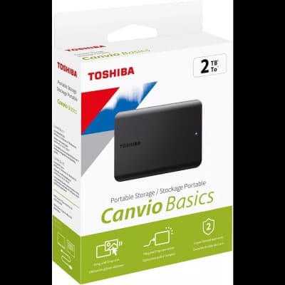TOSHIBA DISQUE DUR HDD PORTABLE CANVIO BASICS 2TB