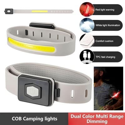 Bracelet LED Sport Rechargeable Visibilité et Sécurité Nocturne