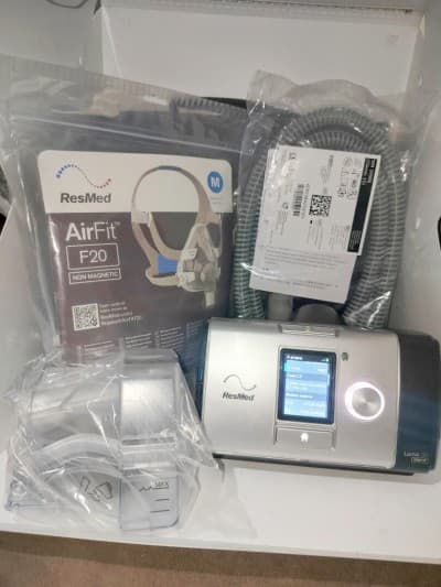 VNI Resmed Lumis 150 BiPAP ST VPAP Ventilation Non Invasive avec Masque et Humidificateur