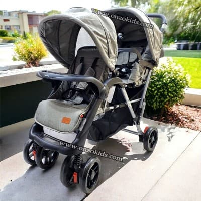 Poussette de luxe pour jumeaux Kosato