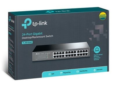 SWITCH TP-LINK SG1024D 24PORTS GIGABIT RACKMOUNT