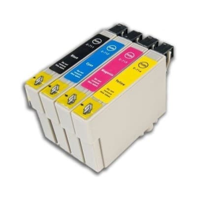 PACK DE CARTOUCHE COULEUR EPSON T711 COMPATIBLE