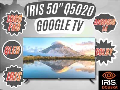 TV IRIS 50 Q5020 QLED ANDROID 14 GOOGLE TV 50POUCES FHD