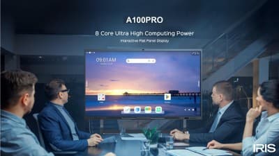 ECRAN TACTILE INTERACTIF IRIS A100 65 POUCES