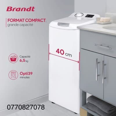 Lave linge top Brandt 6,5kg