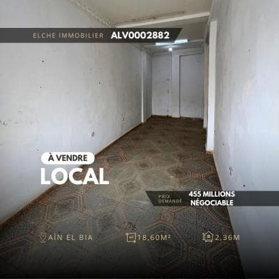 Vente Local Oran Bethioua