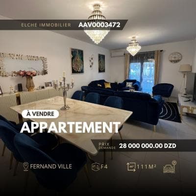 Vente Appartement F4 Oran Bir el djir