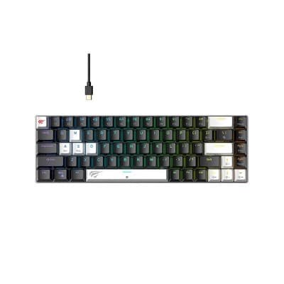 HAVIT GAMING MECANIQUE KB906L FILAIRE BLUE SWITCH BLACK /WHITE