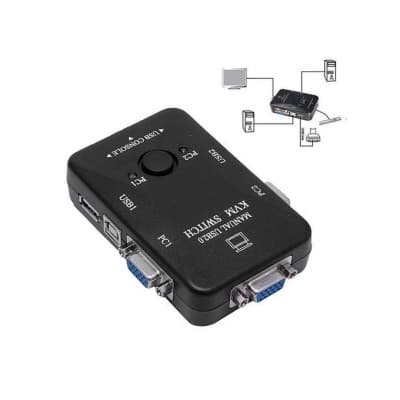 Switch Commutateur KVM USB 2.0 2/4 Ports