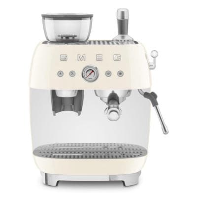 Machine à Café à Grain Smeg Vintage Crème EGFO3CREU
