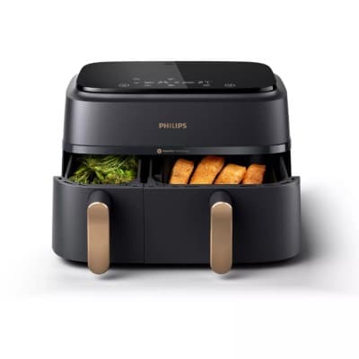 Friteuse Sans Huile PHILIPS Series 3000 9L Double Panier NA352/00