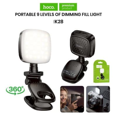 HOCO K28 Mini lampe LED portable pour smartphone & PC