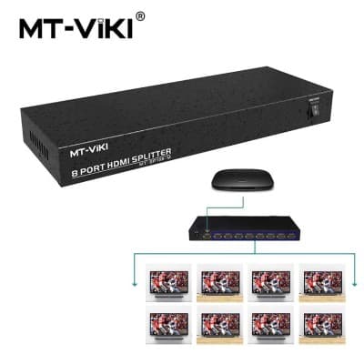 Splitter HDMI Amplificateur 4K 8 Ports Sorties MT-ViKI MT-SP108M