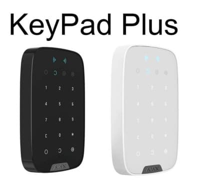 AJAX KeyPad Plus 8EU Clavier intelligent pour alarme