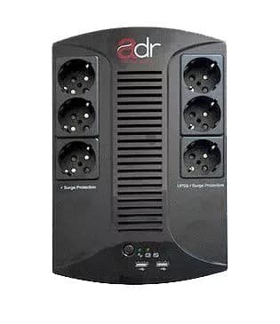 ONDULEUR 650VA / 390W 6 PRISES + USB ADR202 /REF:476