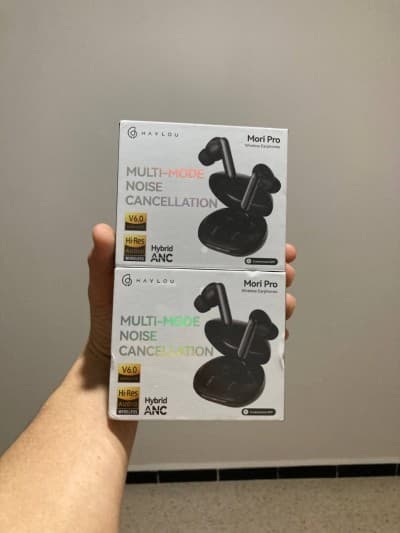 Écouteurs Bluetooth Haylou Mori Pro 6 micros, ANC Hybride سماعات أصليةOriginal