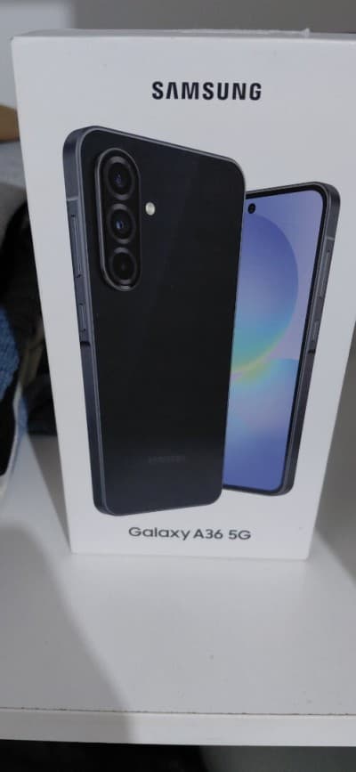 Samsung A 36 Black 8 ram 128 go