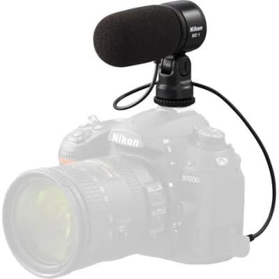 Microphone stéréo Nikon ME-1 pour appareil photo reflex numérique muni d'une prise jack stéréo