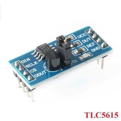 Module de Conversion numérique-analogique TLC5615 10 bits TL431 arduino