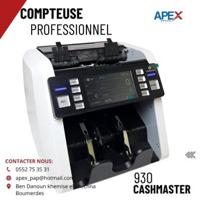Compteuse de billets comptage Auto cashmaster