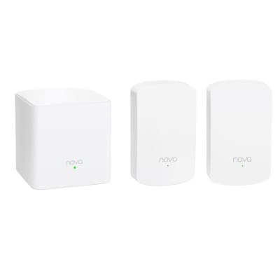 Pack de 3 Systèmes WiFi Maillé NOVA AC1200 pour toute la maison 300m2 MW5 (3-Pack) Tenda