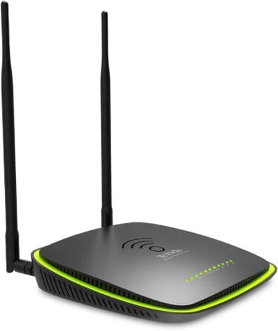 Modem Routeur WiFi Dual Band Gigabit Antenas 7dbi 1200Mbps USB 2.0 AC1200 D1201 Tenda