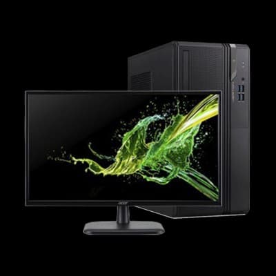 ACER S2690G i3-12100 4,3 GHz / RAM 4G / SSD 256G / Sans Grv DVD / ECRAN Acer EK221Q 21.5 FHD