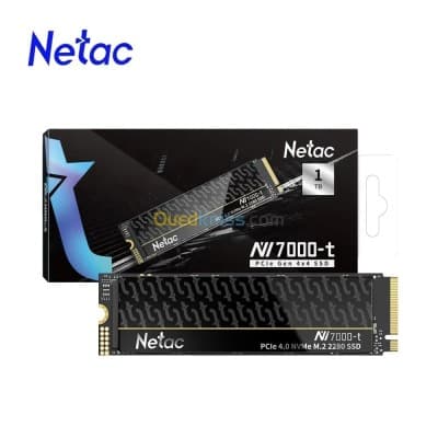 SSD NVME M,2 PCIe Gen4x4 1TB NETAC NI7000-T 7300Mo