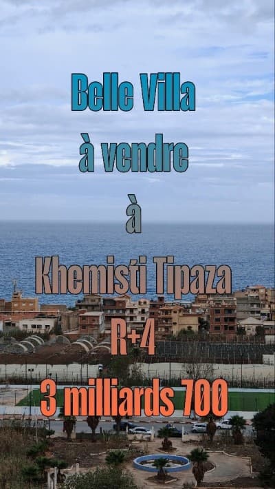 Vente Villa Tipaza Khemisti