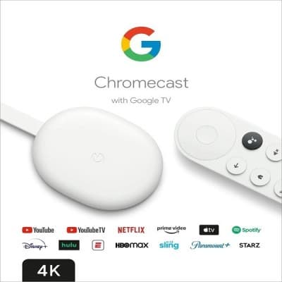 GOOGLE CHROMECAST WITH GOOGLE TV 4K ORIGINAL