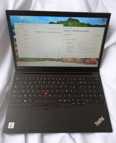 lenovo ThinkPad E15 15,6" fhd i5-10th 8/256 nvme