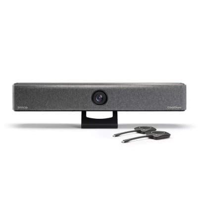Barco ClickShare Bar Pro Barre de visioconférence1. Connexion sans fil. 2dongles USB inclus.