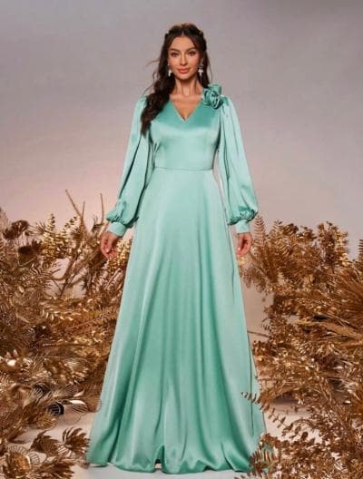 Robe de soirée longue chic & élégante