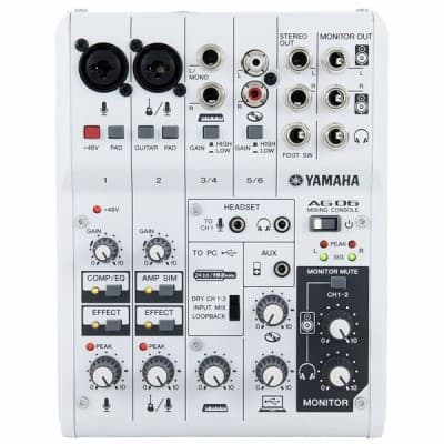 console de mixage YAMAHA-AG06