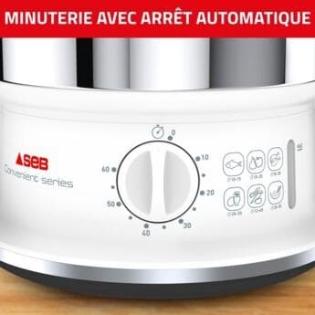 Cuiseur vapeur Seb inox