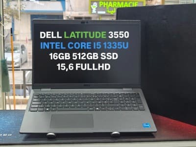 DELL LATITUDE 3550 I5 1335U 16GB 512GB SSD 15,6 FULLHD AZERTY LUMINEUX NEUF SOUS EMBALLAGE