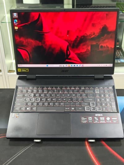 ACER NITRO 5 AMD RYZEN 7 6800H 16GB 512GB SSD NVME 15,6 FULLHD IPS 165Hz NVIDIA RTX 3060 6GB