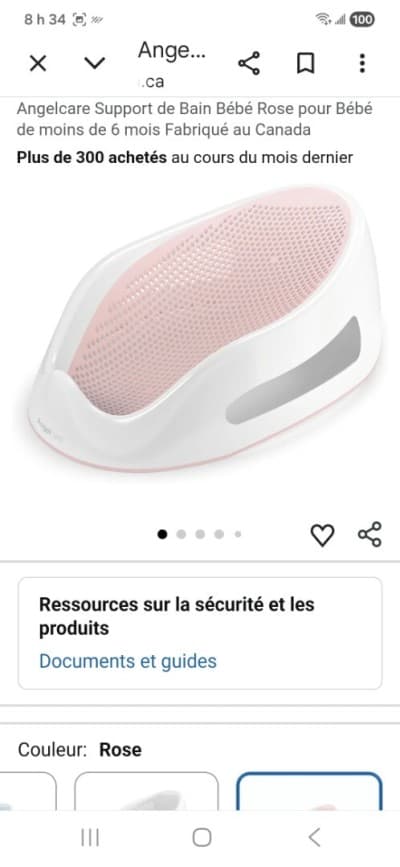 Transat de bain