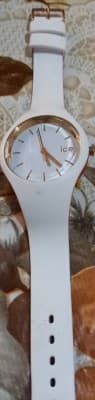 Montre femme originale Ice-Watch ICE glam White &Gold