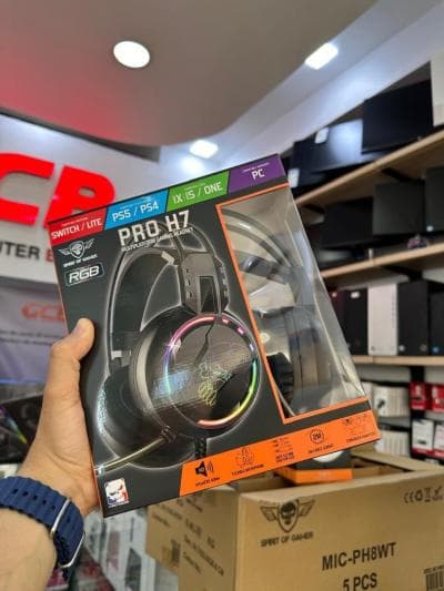 CASQUE SPIRIT OF GAMER PRO- H8 WHITE RGB H7 RGB