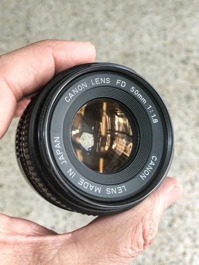 VINTAGE Canon FD /50mmf1.8 /50mmf1.4