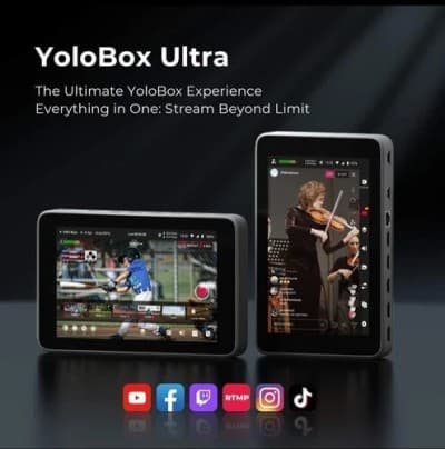 YoloLiv YoloBox Ultra, l'équipement Ultime pour Le Streaming en Direct Horizontal/Vertical