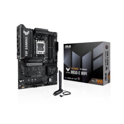 ASUS TUF Gaming B850-E WiFi - Carte Mère AMD AM5 (ATX, DDR5, PCIe 5.0)