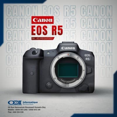 APPAREIL PHOTO CANON EOS R5 BODY V2.4 8K